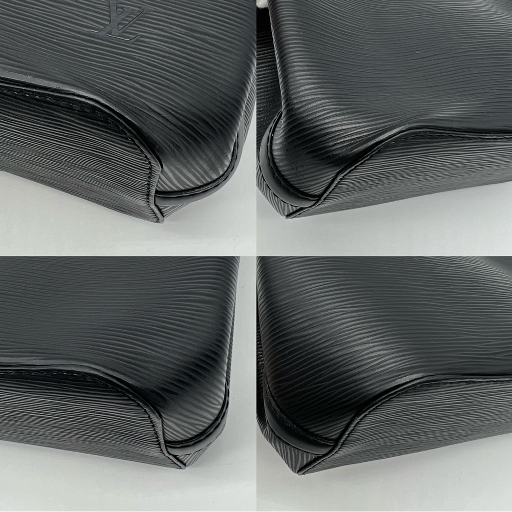 ❌SOLD❌Authentic Louis Vuitton Black Epi Mandara PM shoulder bag - Picture 13 of 16